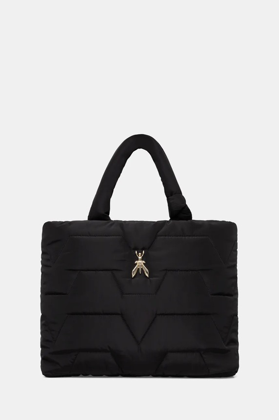 Patrizia Pepe torebka mieści A4 czarny 2B0104.A520