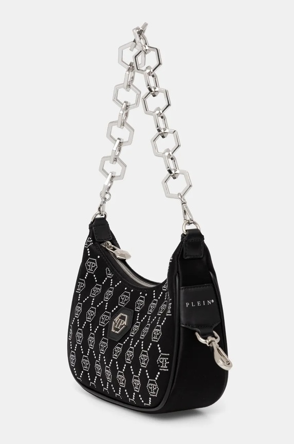 Philipp Plein poseta AADA.WBA2028.PTE028N negru AW24