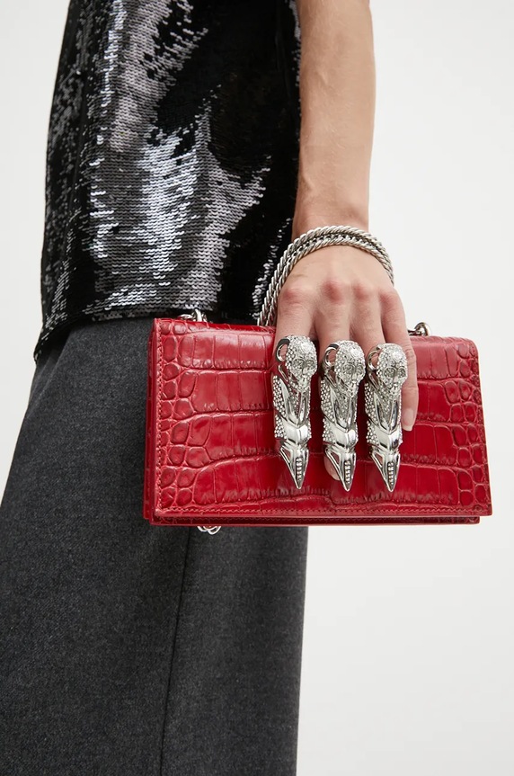 Шкіряна сумочка Philipp Plein AADA.WBA2056.PLE010N