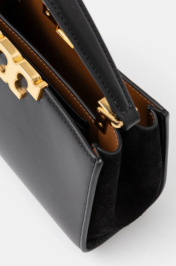 Kožená kabelka Tory Burch Eleanor 154816.001 černá