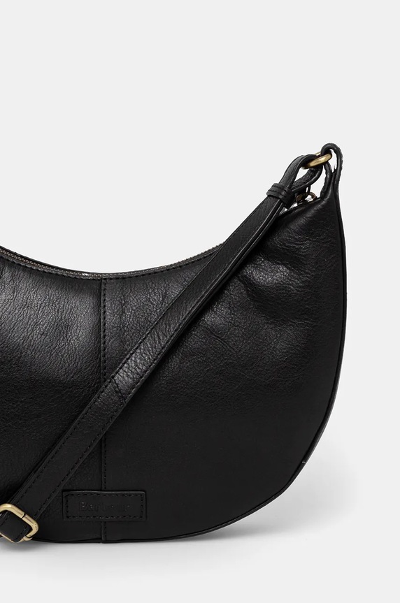 Akcesoria Barbour torebka skórzana LBA0428 czarny