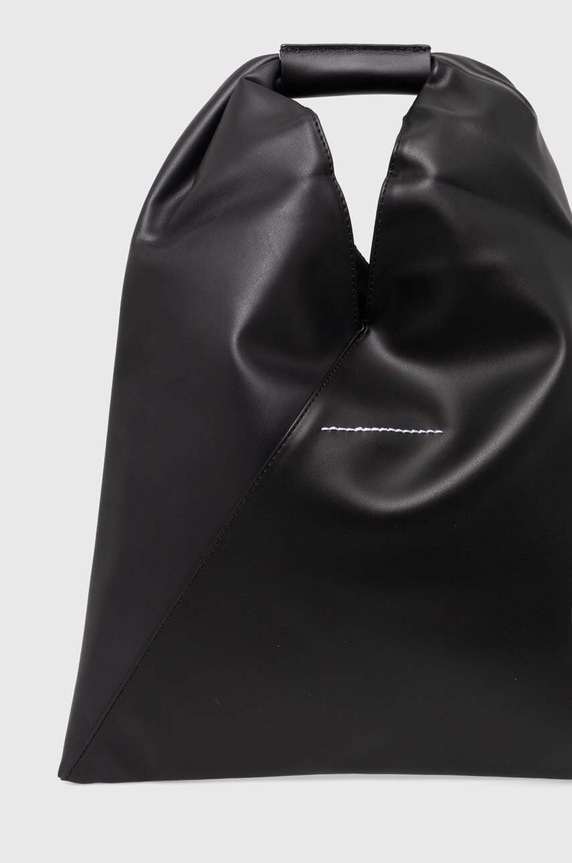 Accessori MM6 Maison Margiela borsa a mano in pelle S54WD0043.P4313 nero