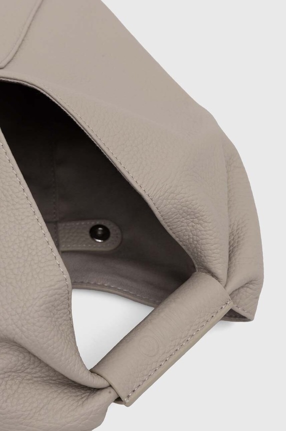 Кожена чанта MM6 Maison Margiela SB6WD0013.P4344 сив
