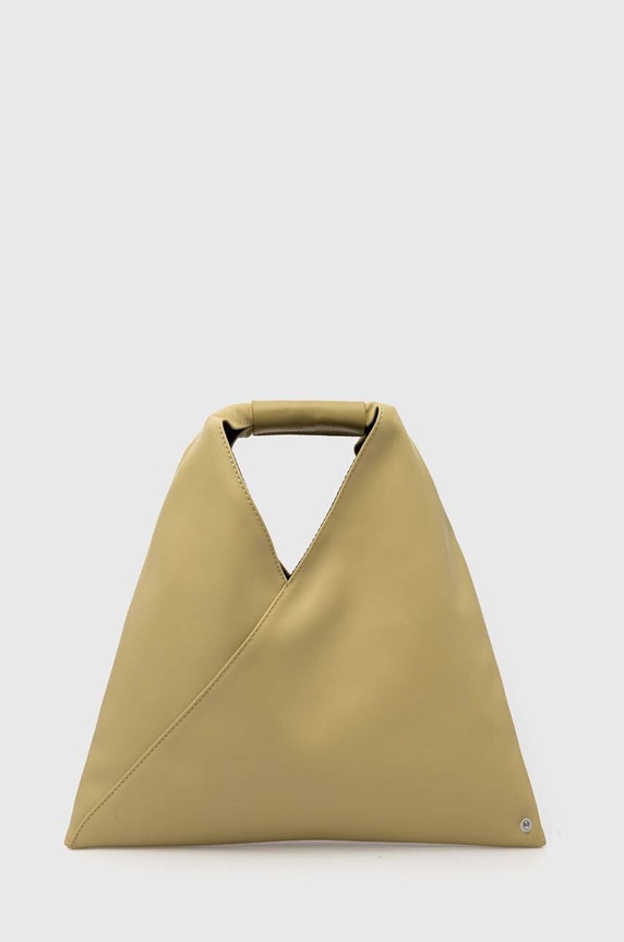 MM6 Maison Margiela torebka nie mieści A4 zielony SB6WD0013.P4313
