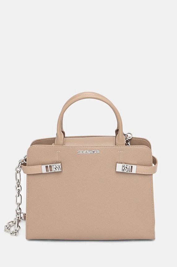 Kabelka Steve Madden Blorene hladký béžová SM13001509