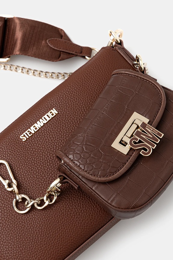 Steve Madden poșetă Bnaim maro SM13001550