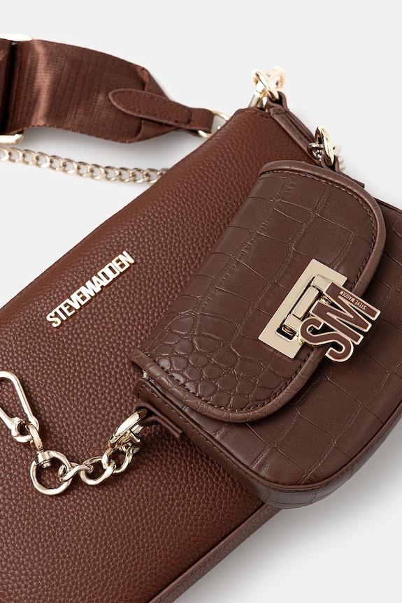 Steve Madden poșetă Bnaim maro SM13001550