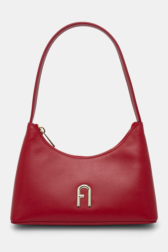 Kožna torba Furla bez uzorka crvena WB00863.AX0733.2673S