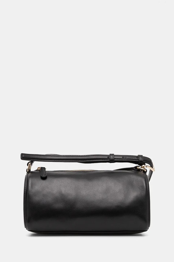 Usnjena torbica Furla Ne ustreza A4 črna WE00717.BX3363.O6000