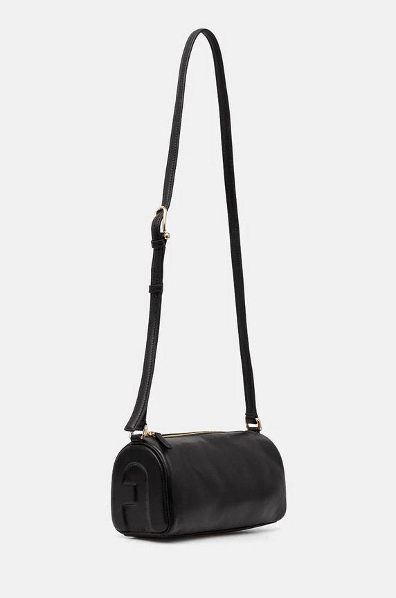 Usnjena torbica Furla WE00717.BX3363.O6000 črna AW24