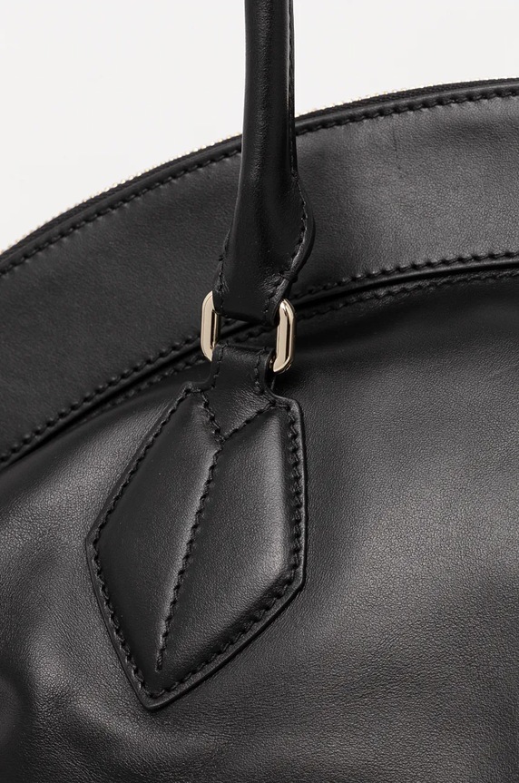 Кожена чанта Furla черен WB01429.BX3346.O6000