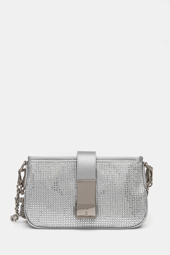 Steve Madden torebka Binez nie mieści A4 szary SM13001623