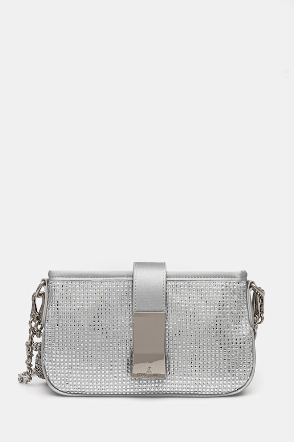 Steve Madden torebka Binez nie mieści A4 szary SM13001623
