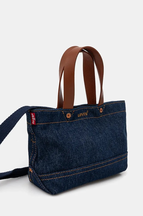 Τζιν τσάντα Levi's 000IV.0001 σκούρο μπλε SS25