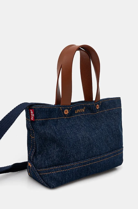 Τζιν τσάντα Levi's 000IV.0001 σκούρο μπλε SS25