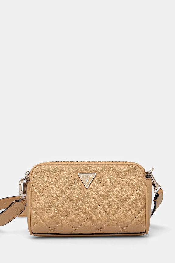 Torba Guess imitacija zrnate kože bež HWEQG9.50973