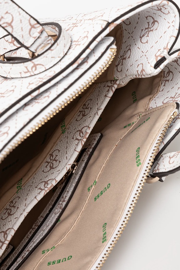 Τσάντα Guess HWEQG9.51023 λευκό