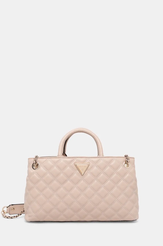 Torba Guess GIULLY natpis roza HWQG87.48090