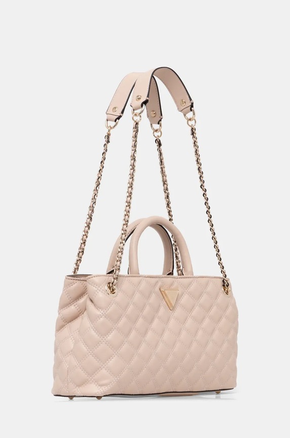 Τσάντα Guess GIULLY HWQG87.48090 ροζ AW24