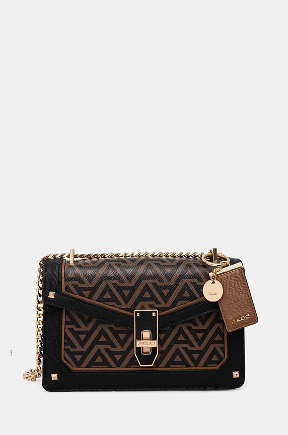 Aldo torebka LANASSI nie mieści A4 brązowy LANASSI.900