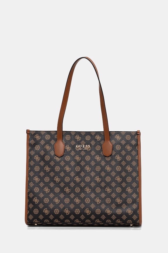 Сумочка Guess SILVANA не вмещает А4 чёрный HWPG86.65240