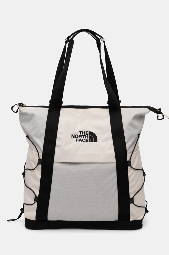 Kabelka The North Face Borealis Tote 22L vzorovaný bílá NF0A52SV4Q71