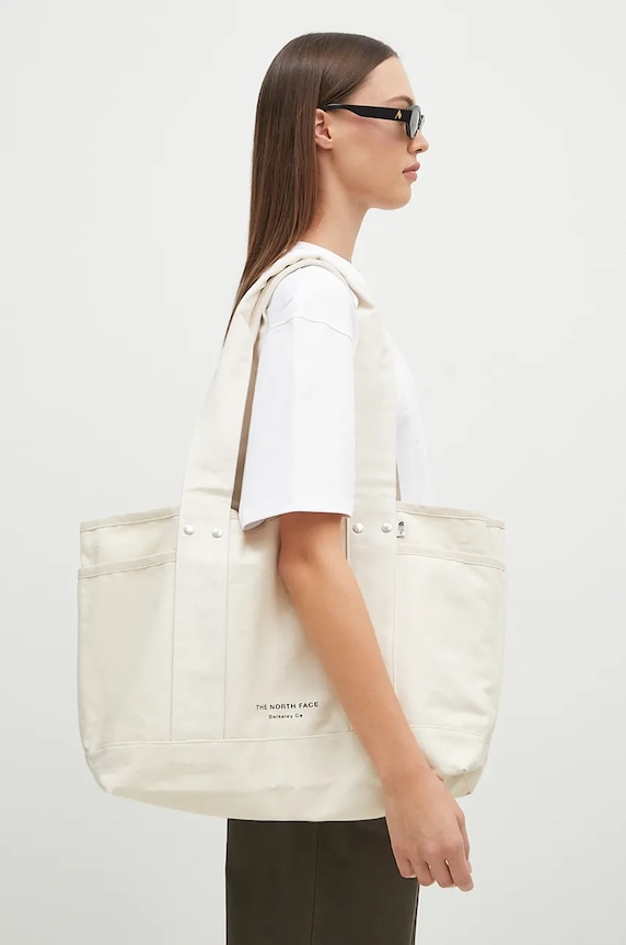 The North Face borsa a mano in cotone Circular NF0A88TNLE71