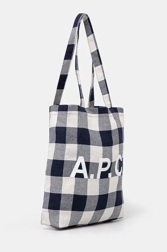 A.P.C. borsetta Tote Lou COGZX.M61442.IAK blu navy AW24