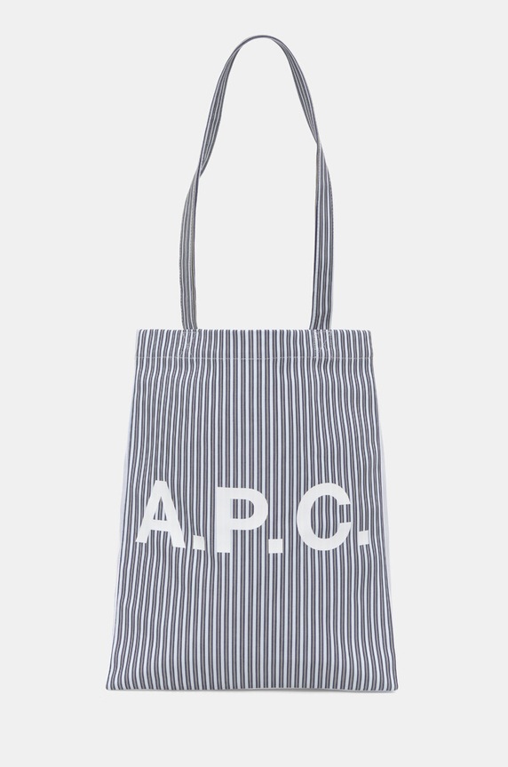 Kabelka A.P.C. Tote Lou jiný modrá COHDO.M61442.IAA