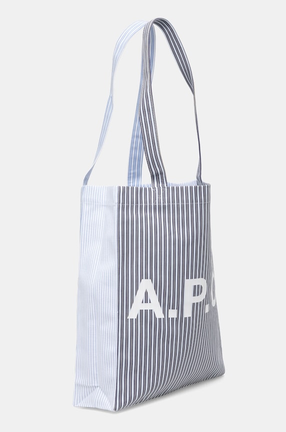 Kabelka A.P.C. Tote Lou COHDO.M61442.IAA modrá AW24