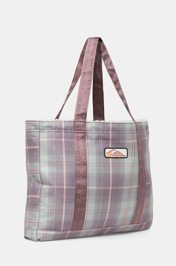 Accesorii Quiksilver poseta Plaid Winter Bag EQYBT03036 roz