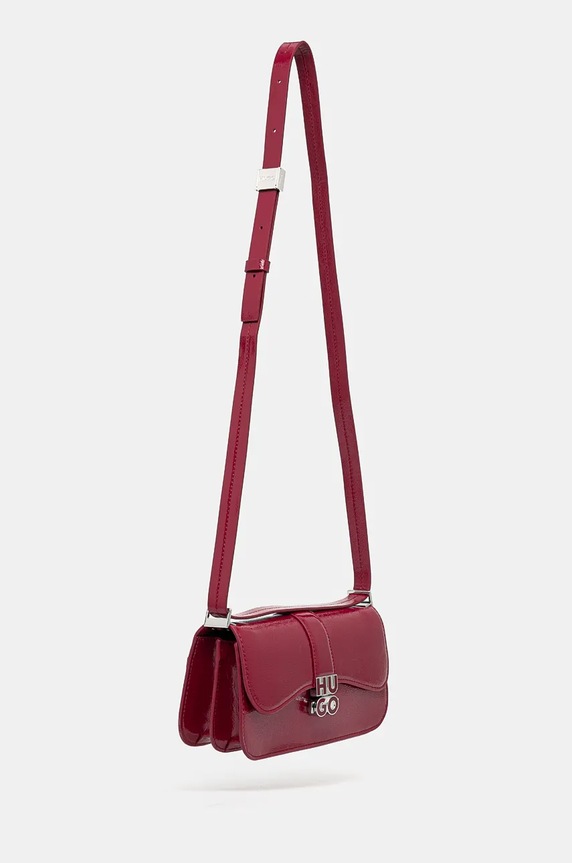 Kabelka HUGO 50529108 burgundské AW24