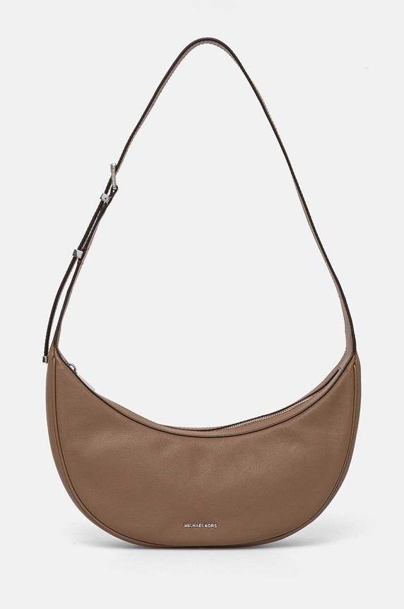 MICHAEL Michael Kors torba skórzana skóra licowa brązowy 32T4S1UC6L