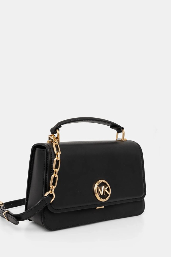 MICHAEL Michael Kors borsa a mano in pelle 30T4GD8S6L nero AW24