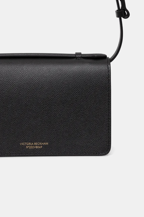 Victoria Beckham torebka skórzana czarny B424AAC005975A