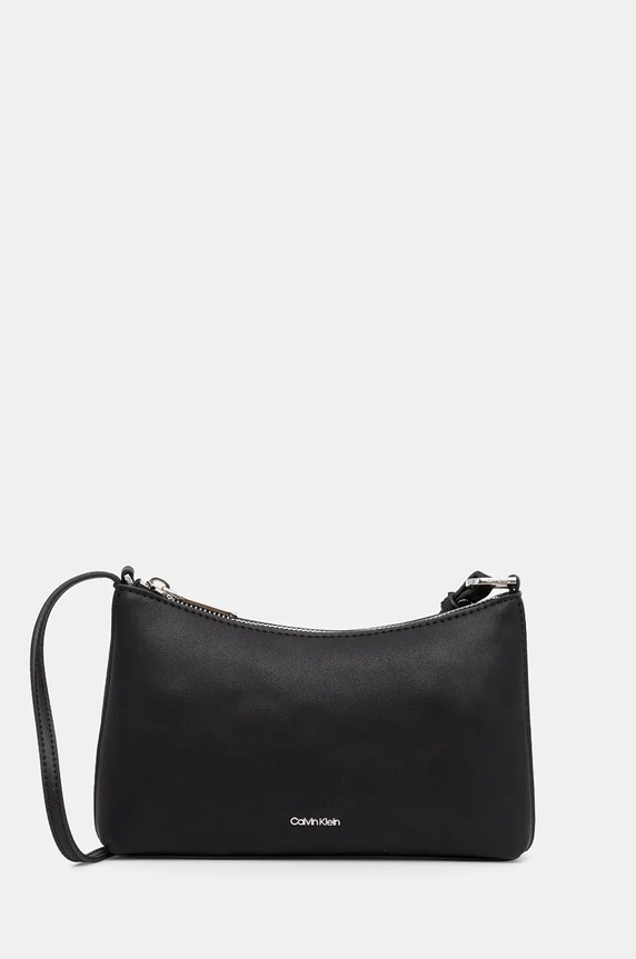Calvin Klein torebka nie mieści A4 czarny K60K612548
