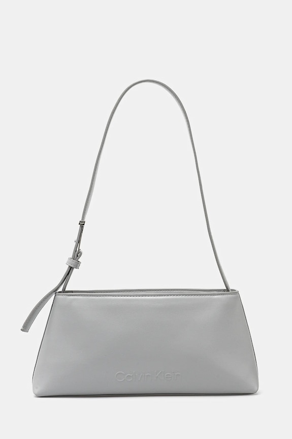 Kabelka Calvin Klein sivá K60K612550