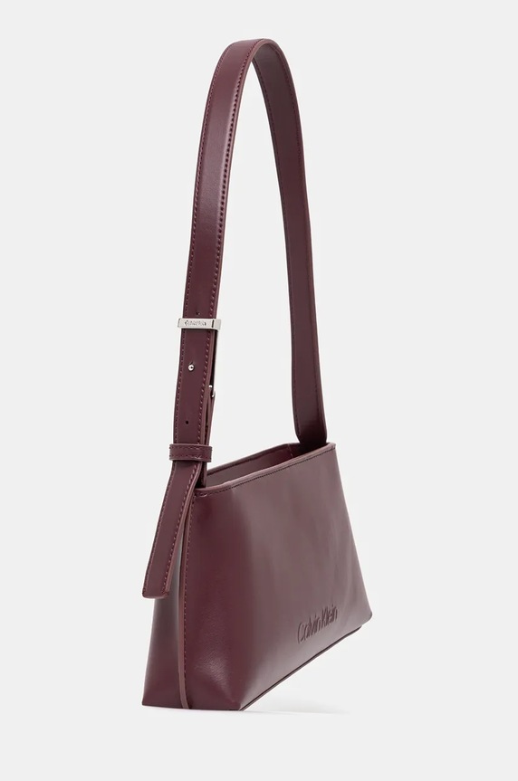 Calvin Klein torebka K60K612550 bordowy SS25