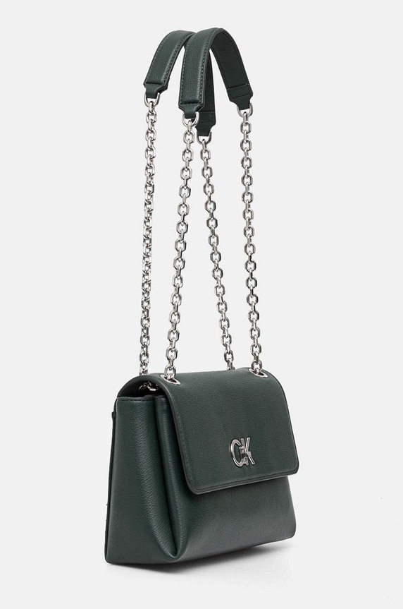 Calvin Klein torebka K60K612554 zielony AW24
