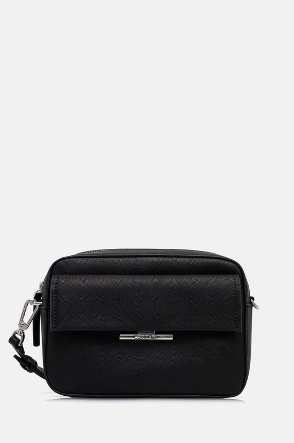 Calvin Klein torebka nie mieści A4 czarny K60K612564