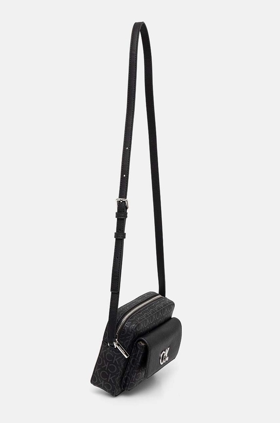 Calvin Klein torebka K60K612676 czarny AW24