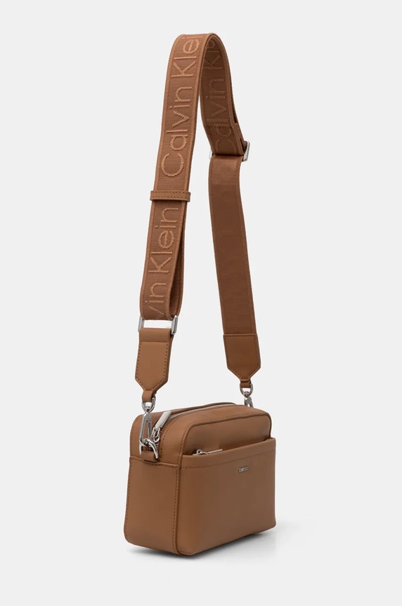 Calvin Klein torebka K60K612901 brązowy SS25
