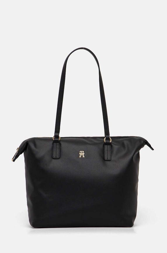Tommy Hilfiger torebka mieści A4 czarny AW0AW16477