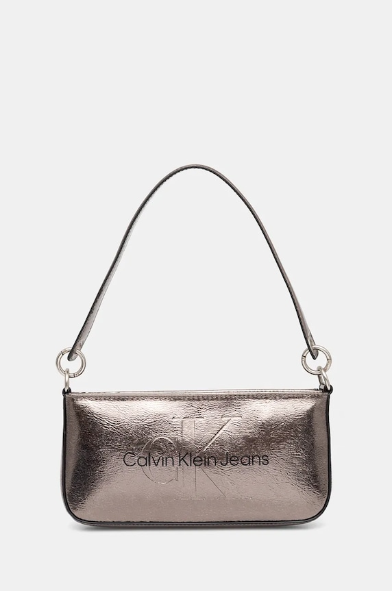 Calvin Klein Jeans poseta uni argintiu K60K612732