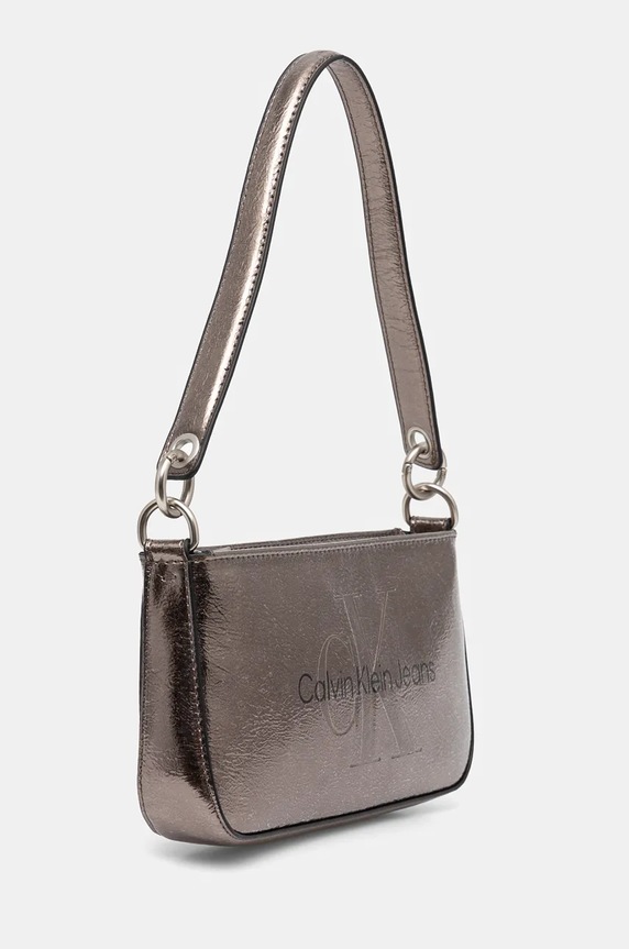 Calvin Klein Jeans poseta K60K612732 argintiu AW24