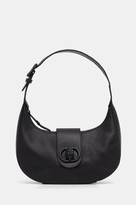 Kurt Geiger London torebka skórzana CHELSEA skóra licowa czarny 3596700109