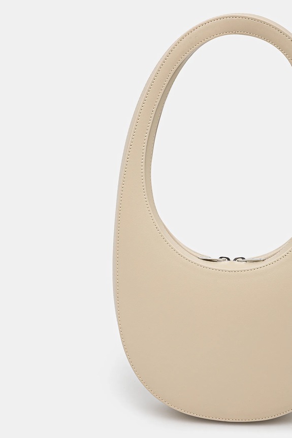 Dodatki Usnjena torbica Coperni Swipe Bag COPBA01405 bež