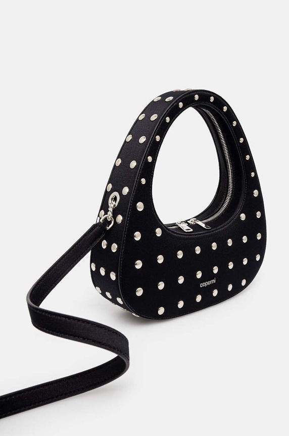 Coperni torebka Studded Crossbody Baguette Swipe Bag COPBA60STF9003 czarny AW24