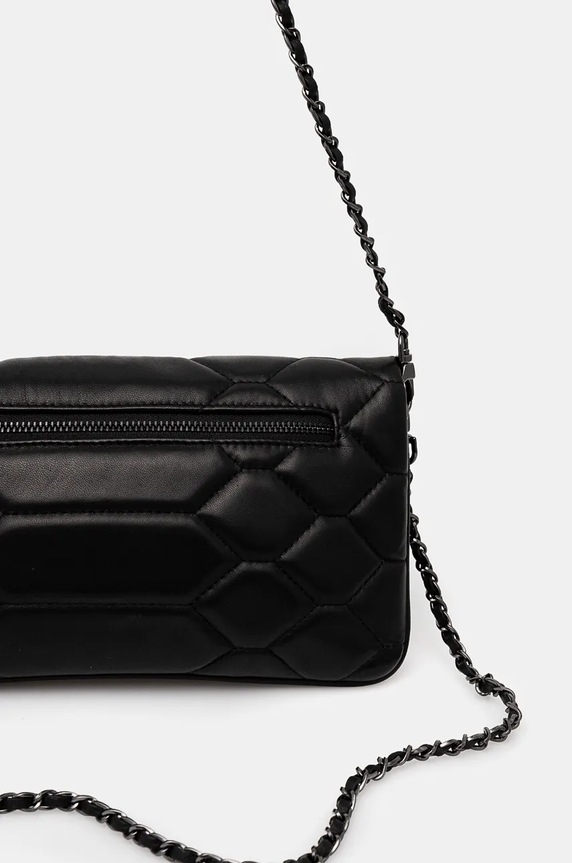 Doplnky Kožená kabelka ZADIG&VOLTAIRE ROCK XL MAT SCALE LWBA02581 čierna