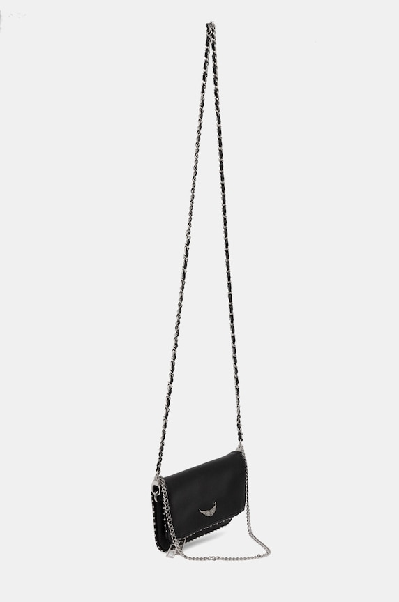 Δερμάτινη τσάντα ZADIG&VOLTAIRE LWBA00006 μαύρο AW24